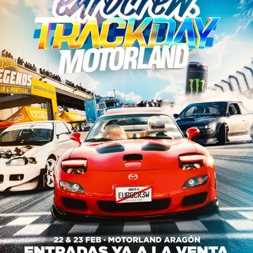 Vuelve Eurocrew a MotorLand Aragón, dos días de puro espectáculo, uno de los eventos de automovilismo más esperados por los aficionados 