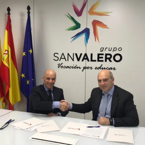 MotorLand y Grupo San Valero unen fuerzas para el desarrollo de proyectos de I+D+i y actividades formativas