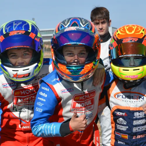 Exitoso inicio del campeonato valenciano de karting en Motorland Aragón