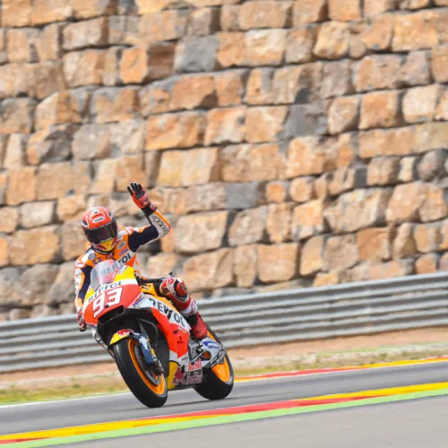 El bautizo de la ‘Curva Marc Márquez’ se celebrará el próximo jueves a las 14:30h como acto inaugural del Gran Premio de Aragón de MotoGP 