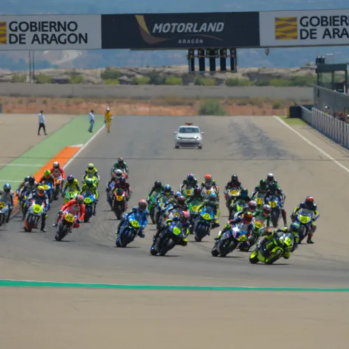 Las grandes promesas del Campeonato de España de Velocidad brillan en MotorLand