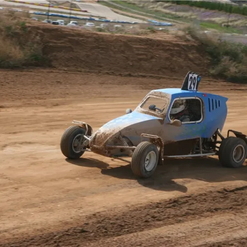 Masoliver, Puig y Moles, ganadores del XI Autocross Ciudad de Alcañiz en MotorLand