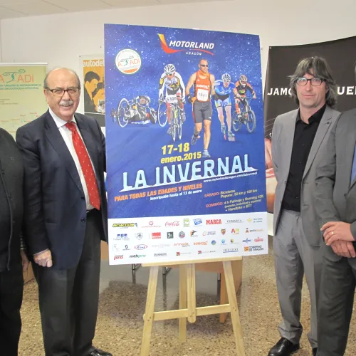 La quinta edición de La Invernal de MotorLand donará sus beneficios a la agrupación Turolense de ayuda a la discapacidad