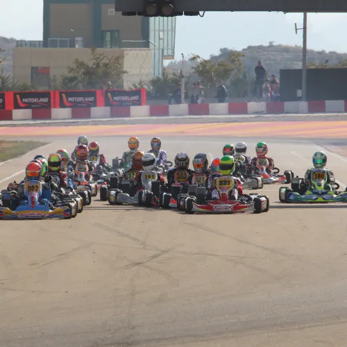 Diez intensas carreras ponen el broche de oro al Campeonato de Aragón y las Series Rotax karting en MotorLand