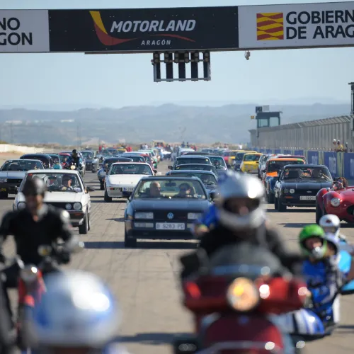Todo listo para la jornada inaugural del MotorLand Classic Festival