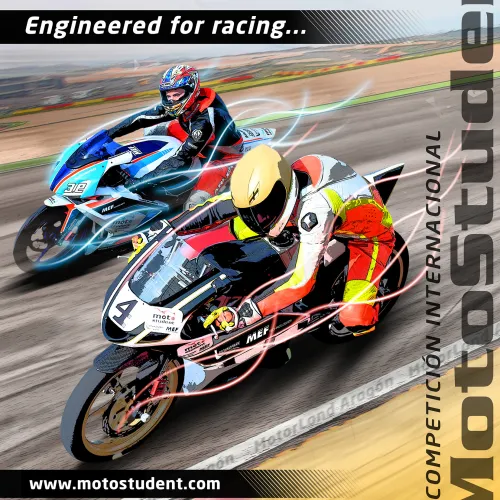 52 equipos universitarios de 10 países se citarán en el Evento Final de MotoStudent en MotorLand Aragón