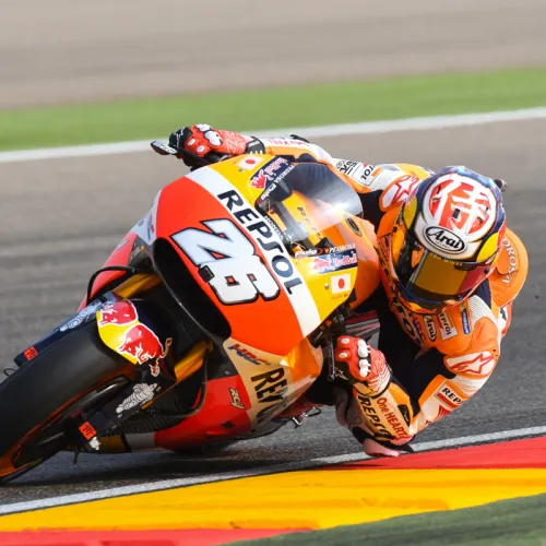 Pedrosa es el más rápido en los libres del Gran Premio Movistar de Aragón de MotoGP