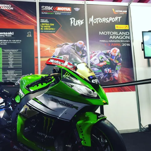 MotorLand, presente en el salón MotoMadrid con la cita de Superbikes ya a la vista