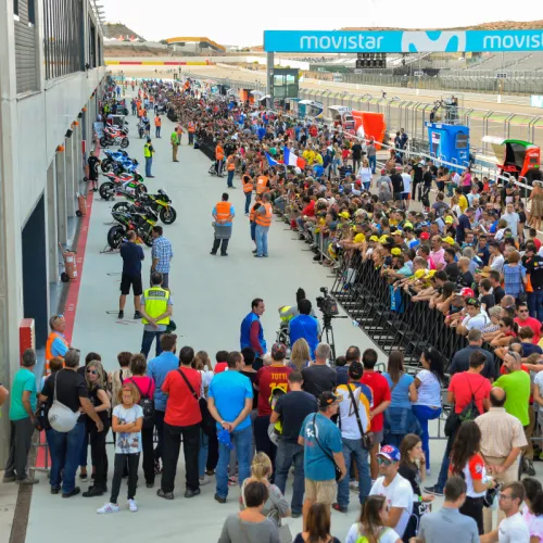 Rossi confirma que disputará el Gran Premio Movistar de Aragón de MotoGP en la jornada de actos previos en MotorLand