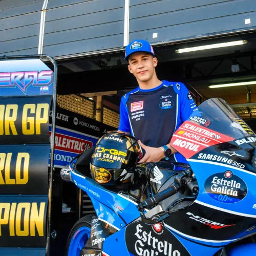 FIM JuniorGP se despide de Aragón alzando a tres campeones en circuito de Motorland
