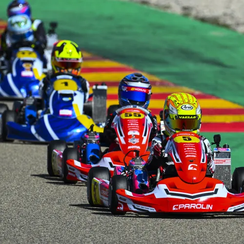 El Valenciano de Karting arranca con intensidad en Motorland Aragón