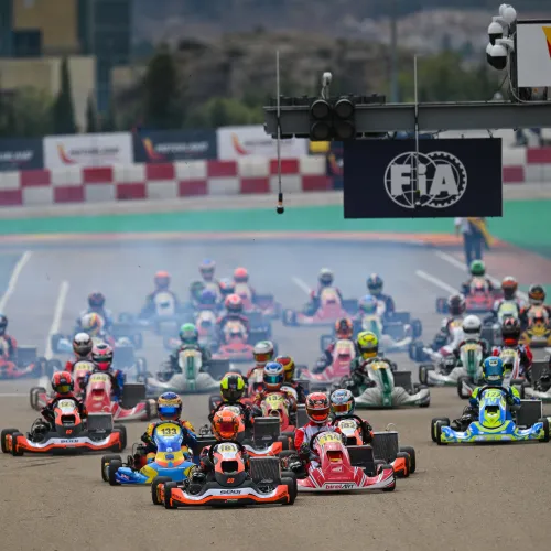 MotorLand Aragón ha inaugurado la primera prueba de la temporada del Europeo de Karting con un domingo crucial para la lucha por los títulos