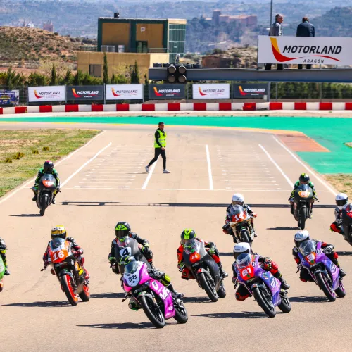 Más de 60 pilotos competirán en la Copa de España de Minivelocidad en MotorLand Aragón