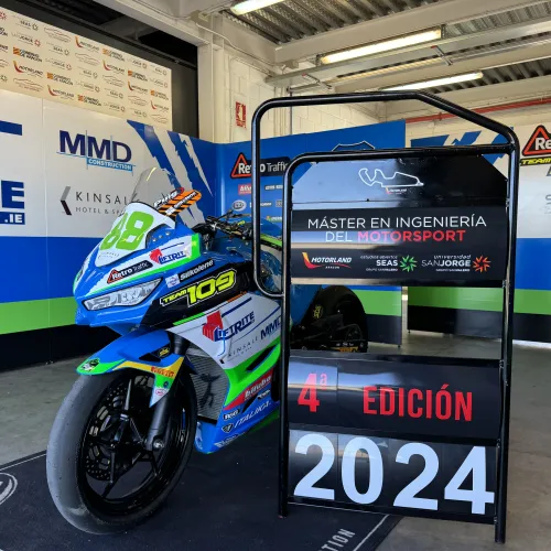 El Máster en Ingeniería del Motorsport se forma en MotorLand Aragón durante el Trofeo de Velocidad