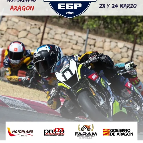 El futuro del motociclismo se da cita en MotorLand Aragón con la Copa de España de Minivelocidad 