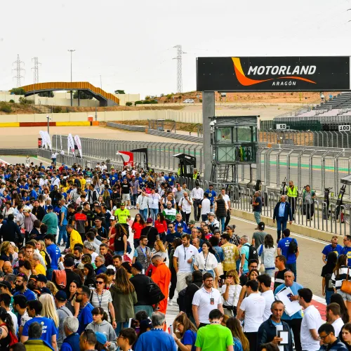 Más de 5.000 personas visitaron Motorland Aragón durante el gran NAPA Racing Weekend