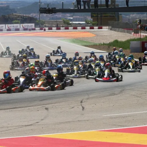 El aragonés de karting y las Rotax Series citan este fin de semana a más de 140 pilotos en MotorLand