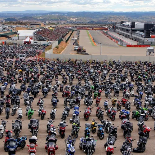 Todo listo para la celebración del Gran Premio Movistar de Aragón en MotorLand 