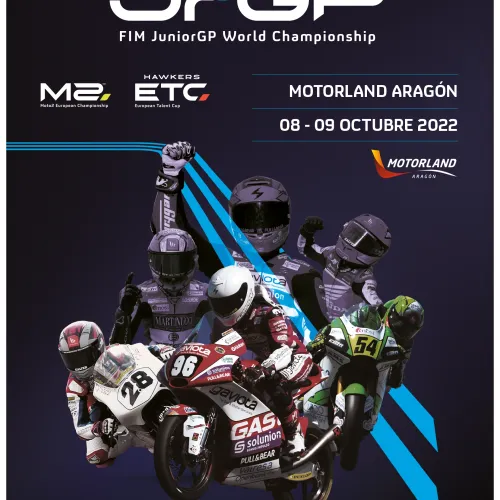 El nuevo FIM JuniorGP World Championship llega a Motorland Aragón el próximo 8 y 9 de octubre