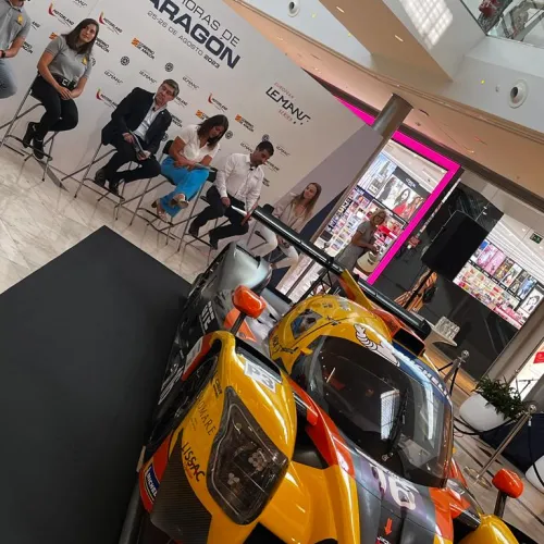 MotorLand presenta la primera edición de las 4 Horas de Aragón en Puerto Venecia con una rueda de prensa, pilotos invitados y un LMP3