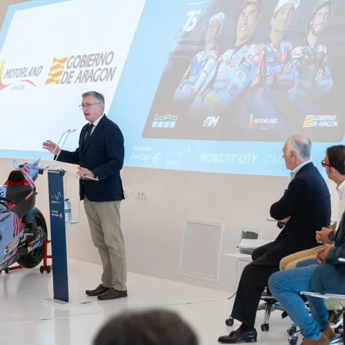 El Gran Premio GoPro de Aragón se presenta oficialmente en el Mobility City de Zaragoza
