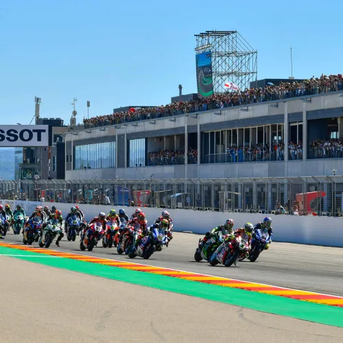 El espectáculo de WorldSBK llegará en menos de un mes a MotorLand con la Tissot Aragón Round