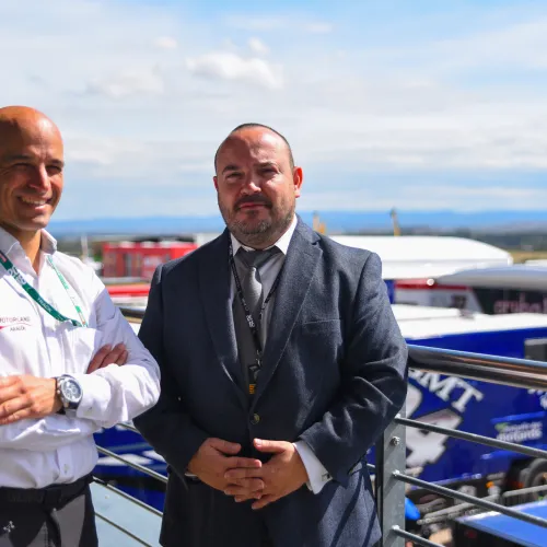 Las nuevas gerencias de MotorLand y Centro Zaragoza abren vías de colaboración para potenciar el uso del circuito de velocidad para actividad de tipo industrial