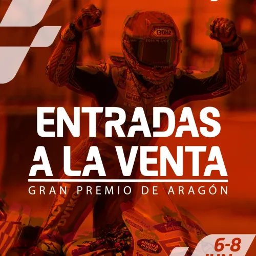 Ya disponibles las entradas para el Gran Premio de Aragón 2025 