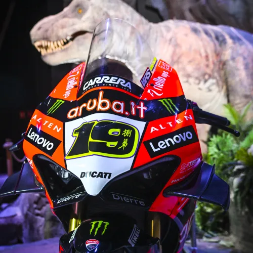 Presentación WorldSBK en Dinópolis Teruel 2025
