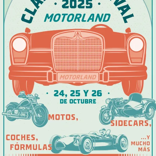 Cartel Classic Festival MotorLand Aragón 2025