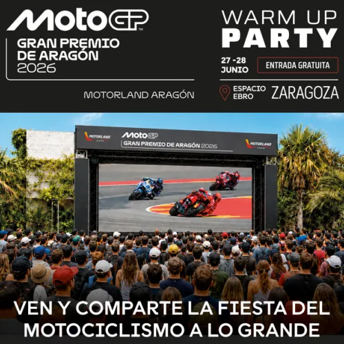 MotoGP WarmUp Party Motorland Aragón Espacio Ebro
